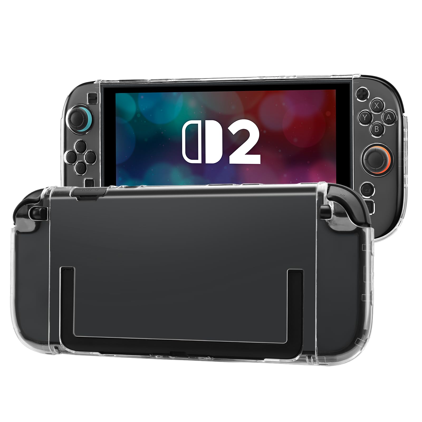 Amazon.co.jp: Tasikar Nintendo Switch 2用カバー 分離したの透明な