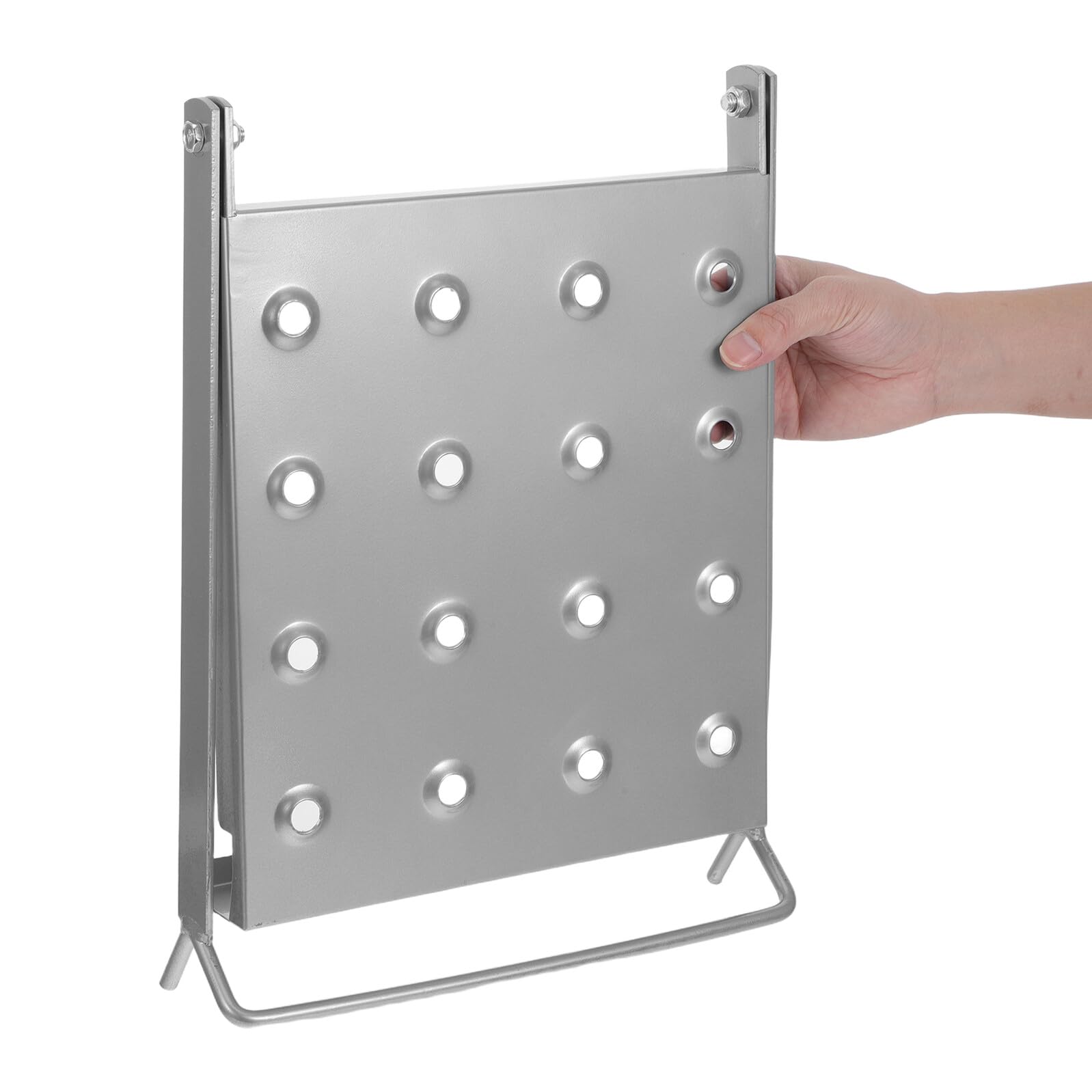 Plataforma Escalera Anslizante Hierro Plegable para Mantenimiento y Bricolaje Soporte o para Herientas Accesorio Exteble para Escaleras Domésticas