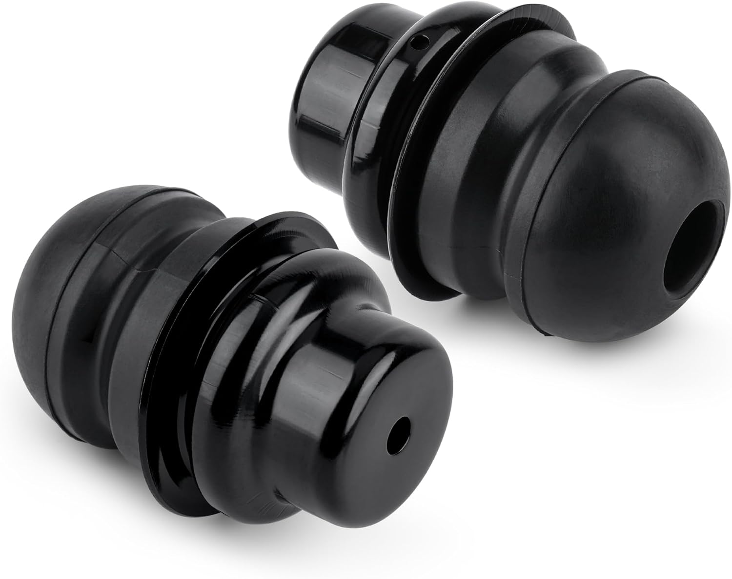 2Pcs Rear Suspension Shock Coil Spring Bumper Bump Stop Left Right Compatible with Honda Pilot 2003-2008 52722-S9V-A04 52722S9VA04 Driver Passenger Side