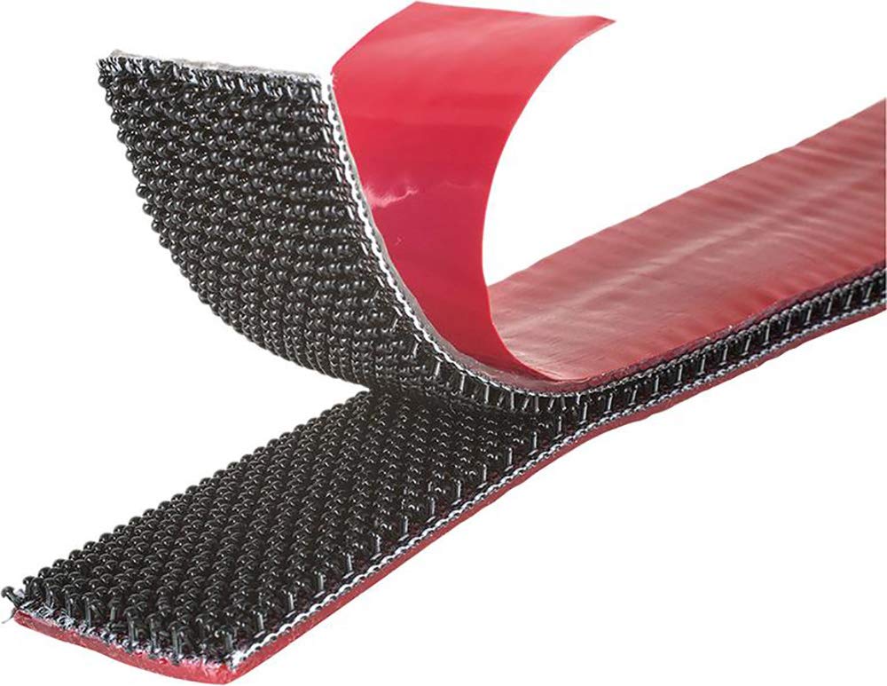 Velcro Alfa-Look Fastener - Cinta de gancho (25 mm x 5 m), color negro