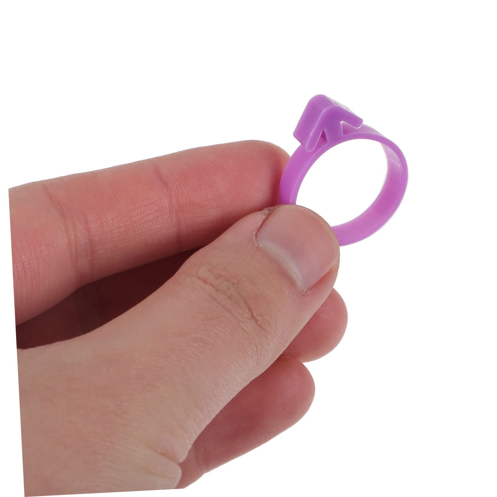 Cabilock 400piezas Clips para Bolsas De Pastelería Reutilizables Anillos De Sellado para Manga Pastelera De Repostería