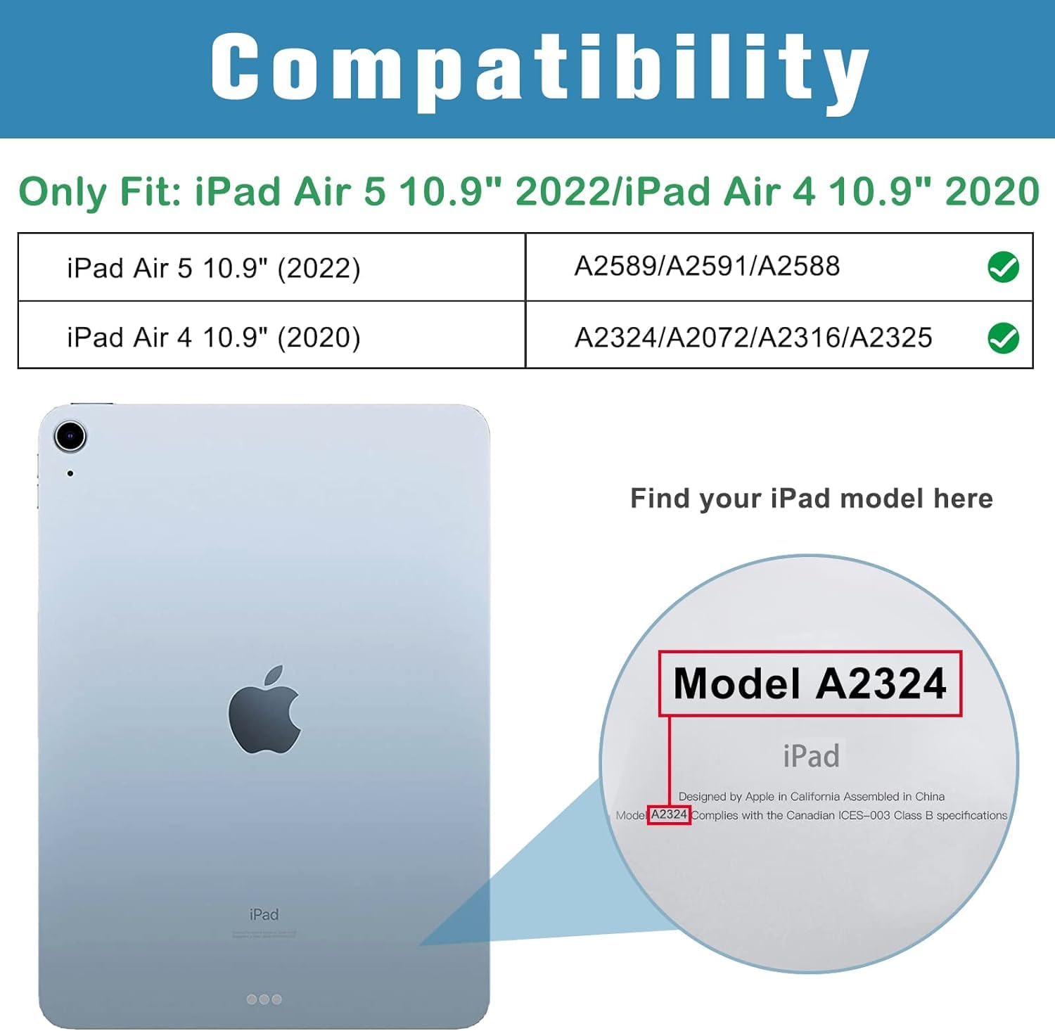 Custom 360 Rotating Case for Apple iPad Air 5th/4th Generation (2022/2020 10.9 in) with Pencil Holder,Personalized Photo Name Logo Rotation Protective Stand Cover Clear Back Auto Wake/Sleep (Black)