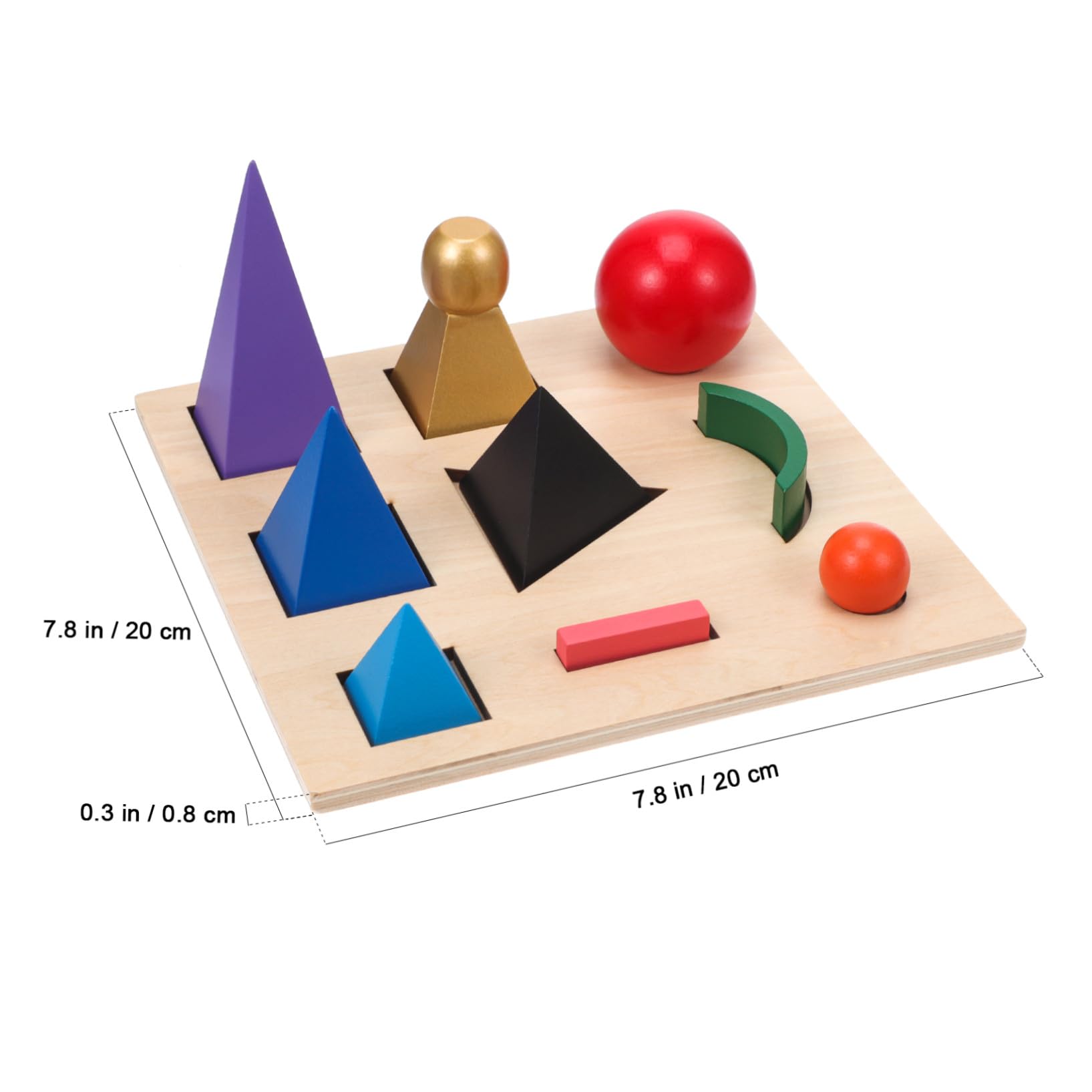 Puzzle in Legno Grammaticali Tridimensionali per Ragazzo Ragazza | Gioco Educativo Montessori in Legno, per Interazione Genitore-Figlio e Allenare Concentrazione