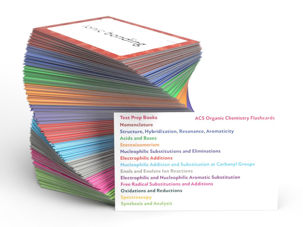 ACS Organic Chemistry Study Cards 20242025 ACS Organic