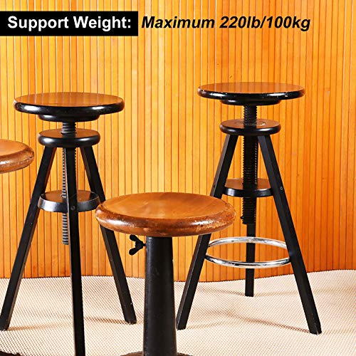 Fengwu 8 Pack 6 Inch Lazy Susan Hardware 5/16" Thick Square Rotating Bearing Plate With 220Lbs Capacity, Zinc Plated Steel Swivel Plate For Kitchen Storage Rack, Cake, Diy Project #TOP4