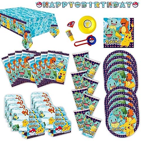 Schmelterland Pokemon Pikachu Party Set XL 74-teilig Cover