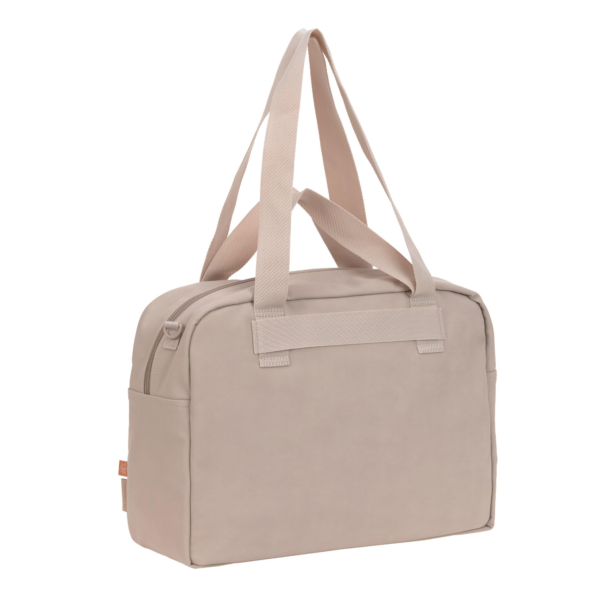 LÄSSIG Baby Wickeltasche mit Tragegriff und Wickelunterlage, Kinderwagenbefestigung, wasserabweisend/GRE Everyday Bag, Humus