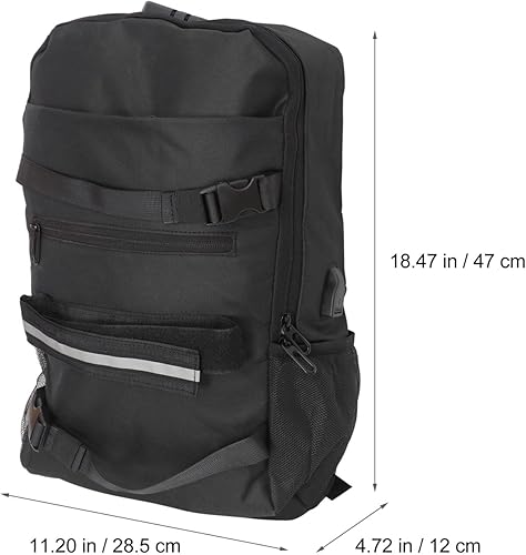 Miniatura 5 de BESTOYARD Mochila para computadora portátil, mochila negra para computadora portátil, mochila para computadora de negocios, mochila casual para