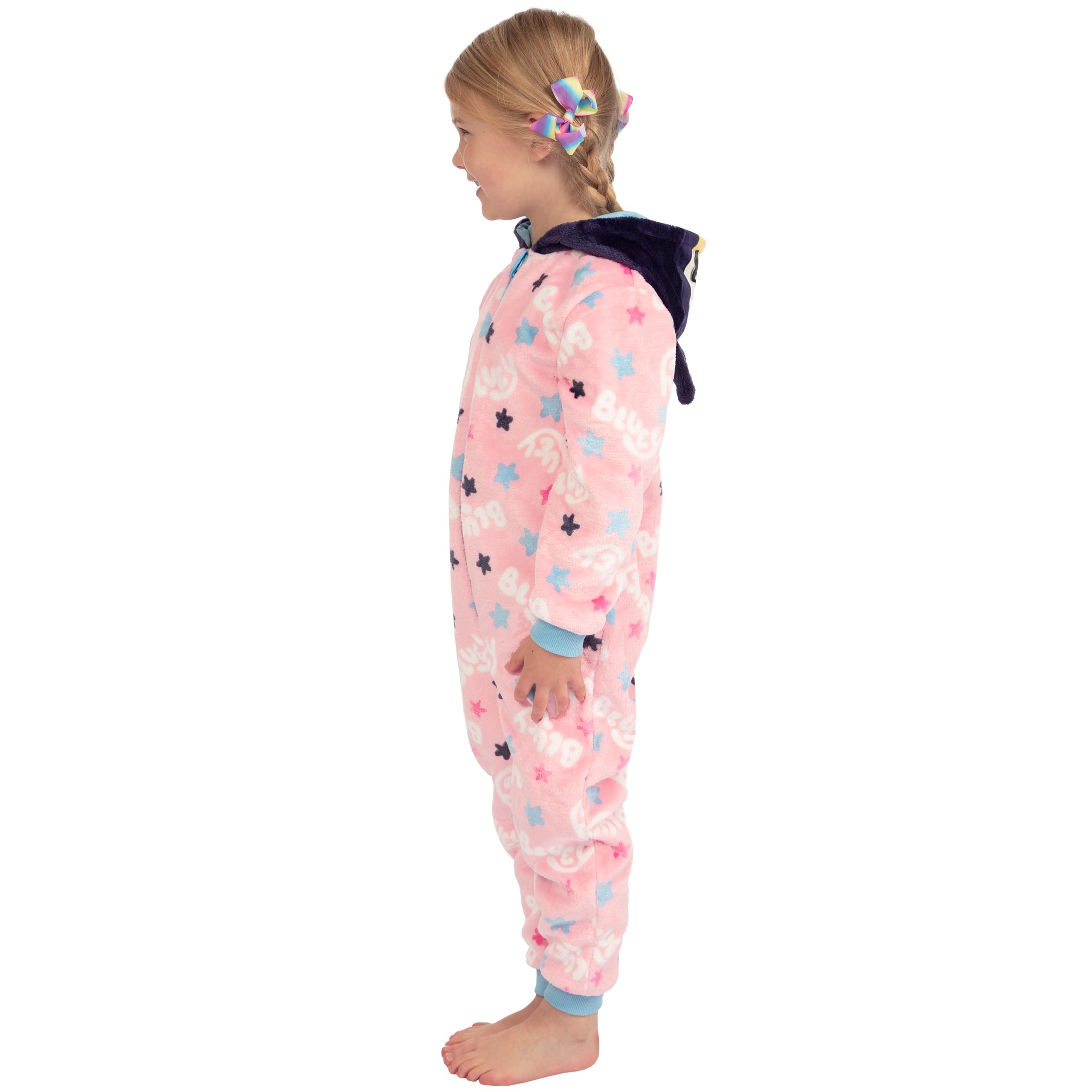 BlueY Onesie | Rosa Onesie Madchen | Jumpsuit Kinder | Schlafoverall Madchen