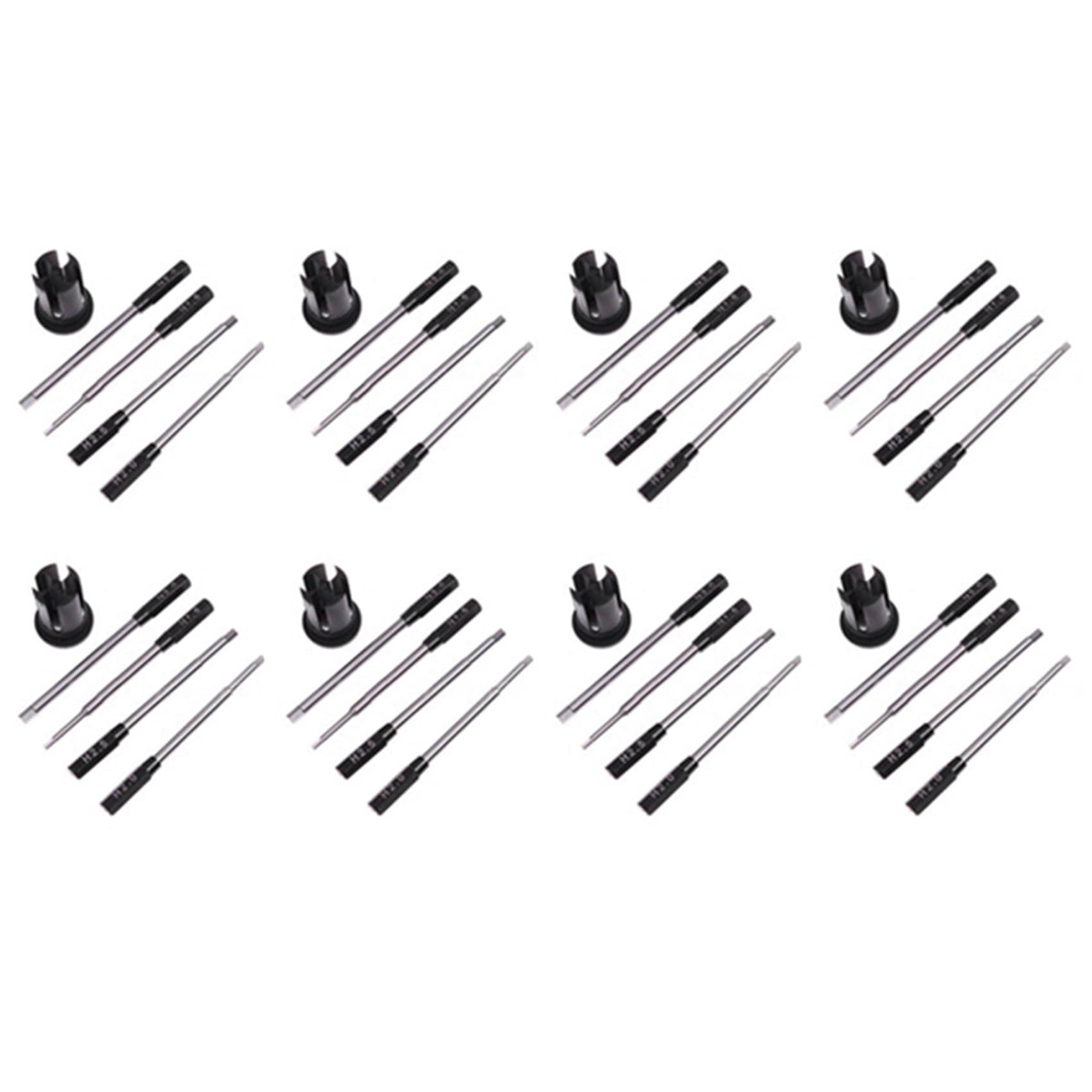 Tournevis hexagonal 4 en 1 de 1.5 à 3 mm pour hélicoptère et voiture RC