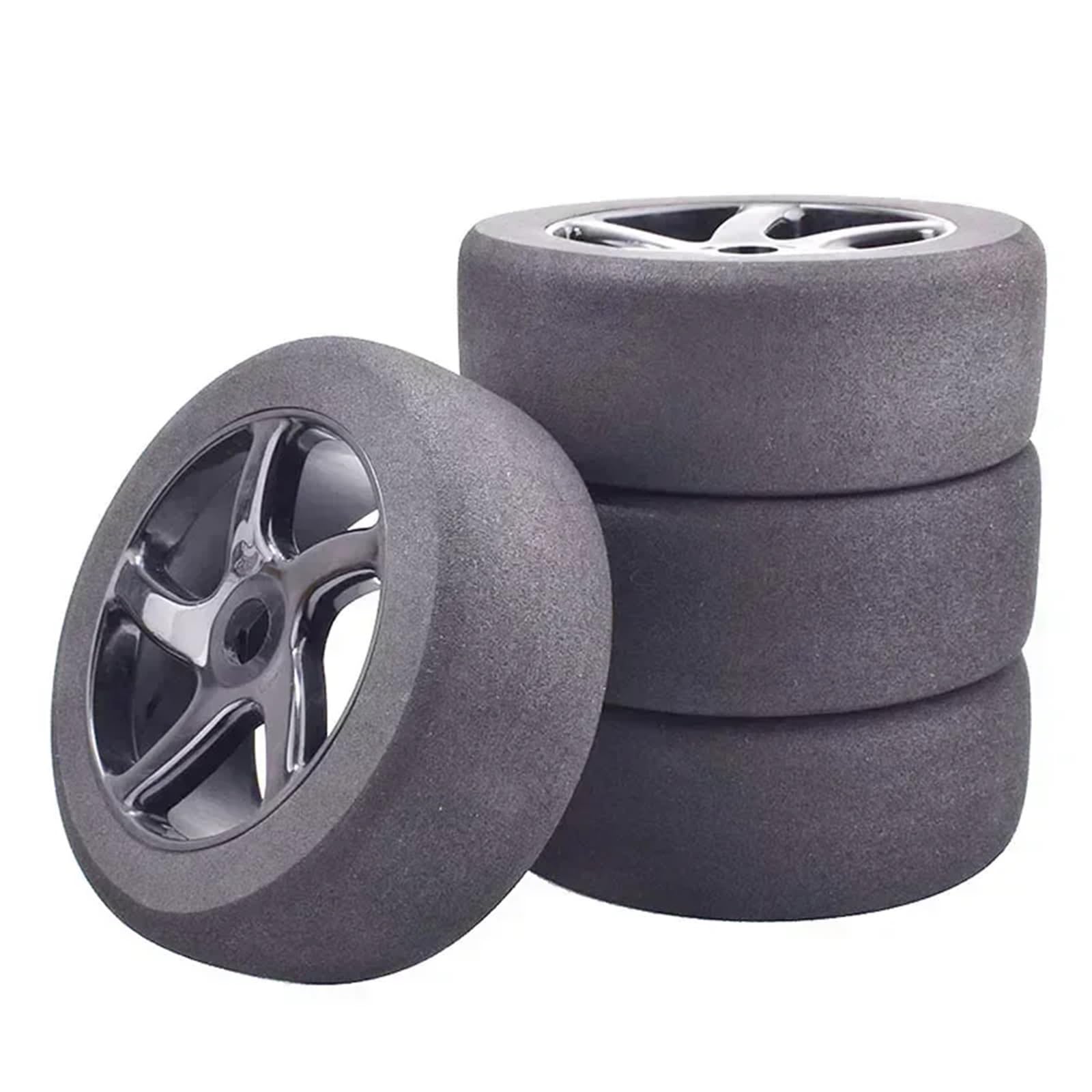 RC Carreras Piezas para HSP para HPI 1/8 para Carreras 17mm Hex RC Neumáticos De Espuma Llantas 118mm Juego para Juguetes Reparación Coches Modificar Accesorios Actualización