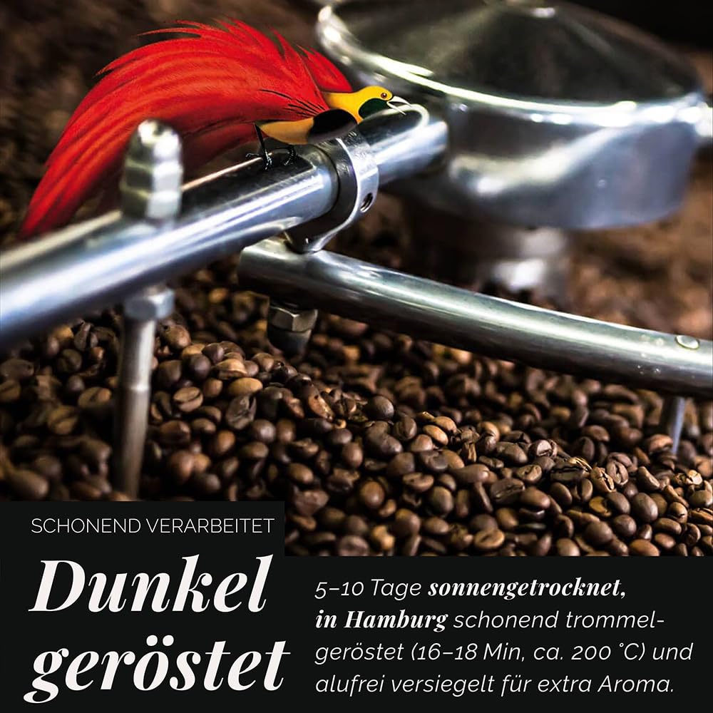 Mount Hagen, Dark roast, Bio FT Naturland Espresso, 1 kg de frijol entero
