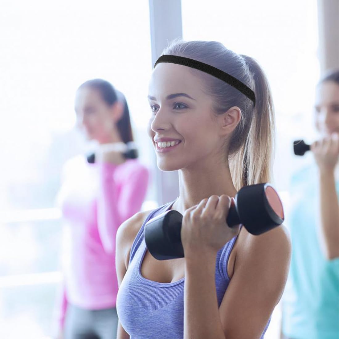 Fasce Elastiche Per Esercizi Yoga Donna Uomo Attrezzatura Per - Foto 6