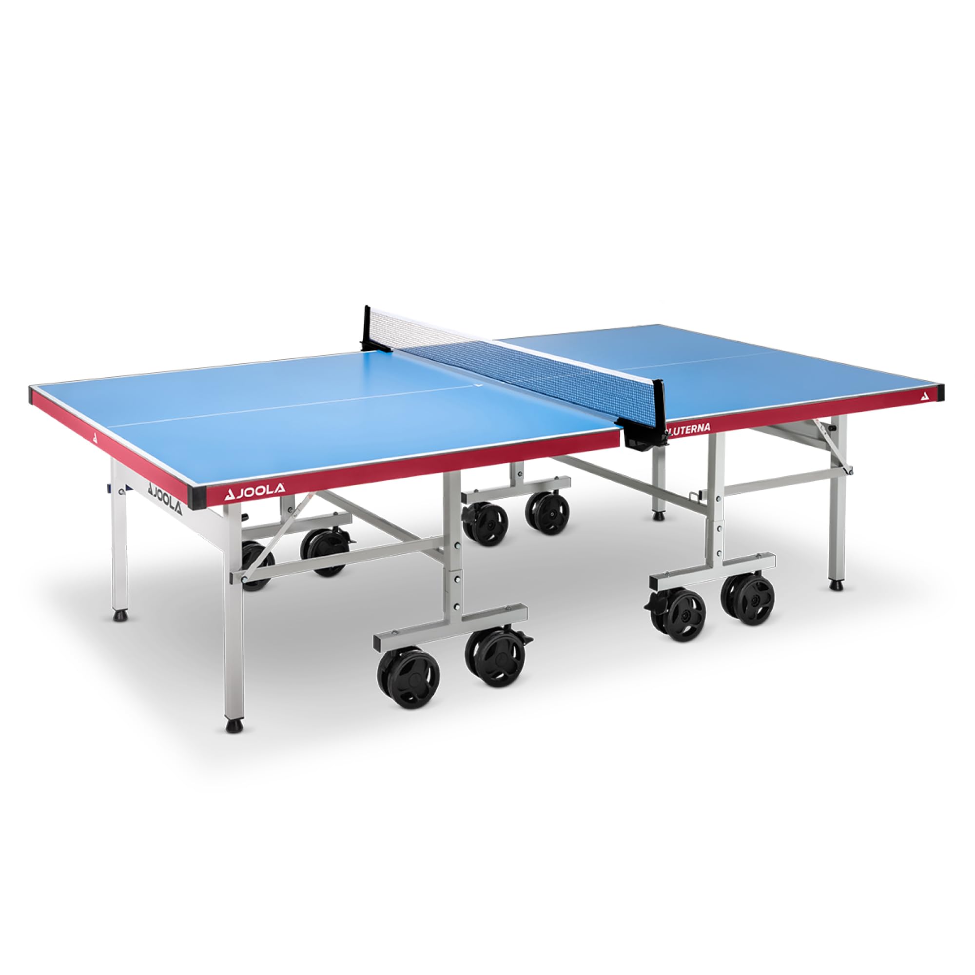 JOOLA Table de ping-Pong Professionnelle en Aluminium 6 mm - Surface Composite résistante aux intempéries - Montage Rapide, Outdoor