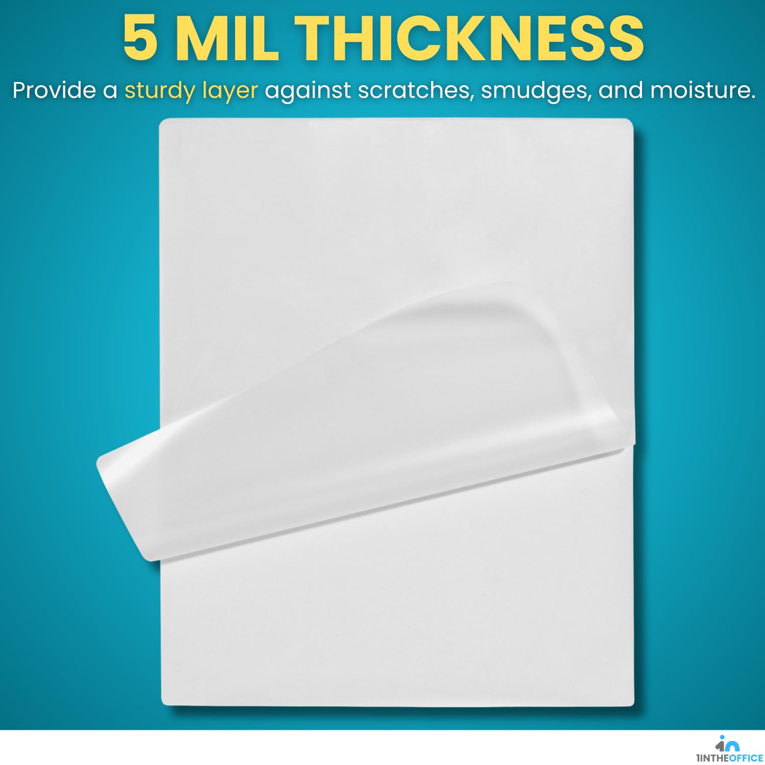 Gbc IB585036 Lot De 100 Pochettes De Plastification Standards Transparent 2 X 80 Microns48