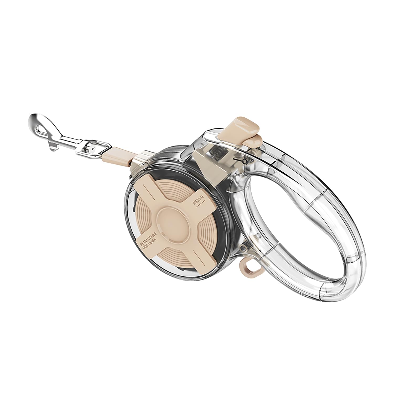 13 Ft Retractable Dog Leash, a Leash for Small Medium Dogs, Suitable for Dogs Weighing up to 44 lbs, One Handed Braking Device, Sturdy Nylon Strap to