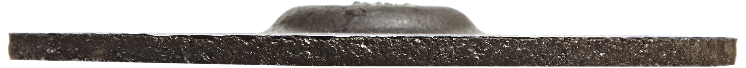 Norton Blue Fire Plus Depressed Center Abrasive Wheel, Type 27, Zirconia Alumina and Aluminum Oxide, 3/8