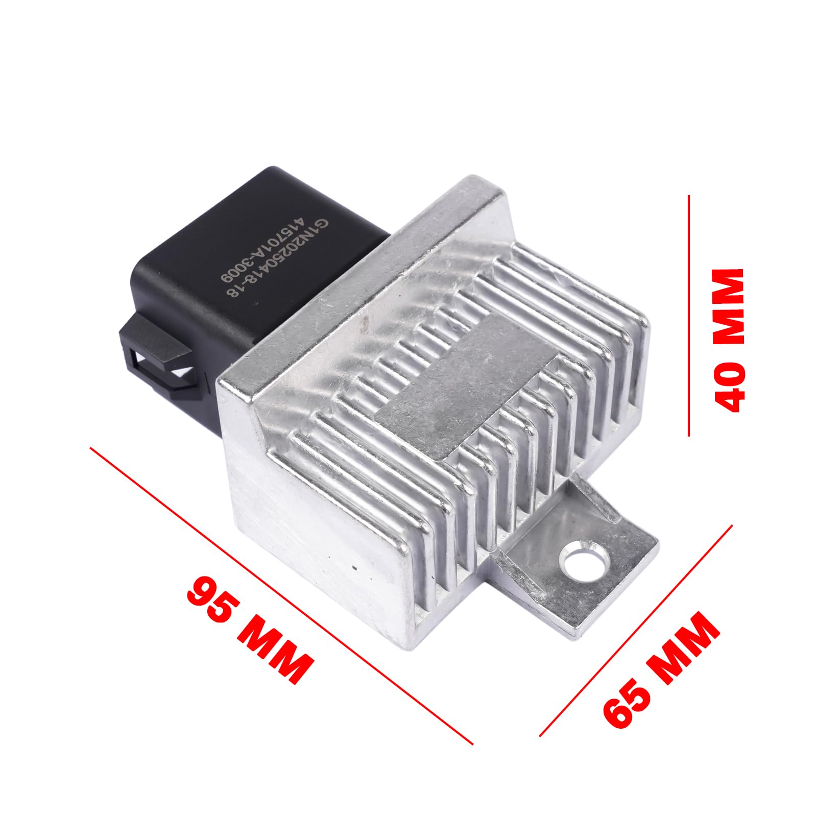 Relais de bougie préchauffage Compatible avec Vivaro 2001-2006 Movano A | Trafic 2001- Master 2000-, Primastar 2001-, Micra III 2003-2010, 7700115078, 6001546572, 91167210