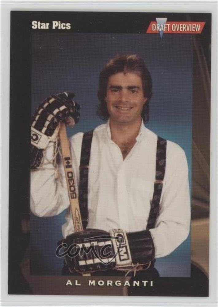amazon-al-morganti-hockey-card-1991-star-pics-base