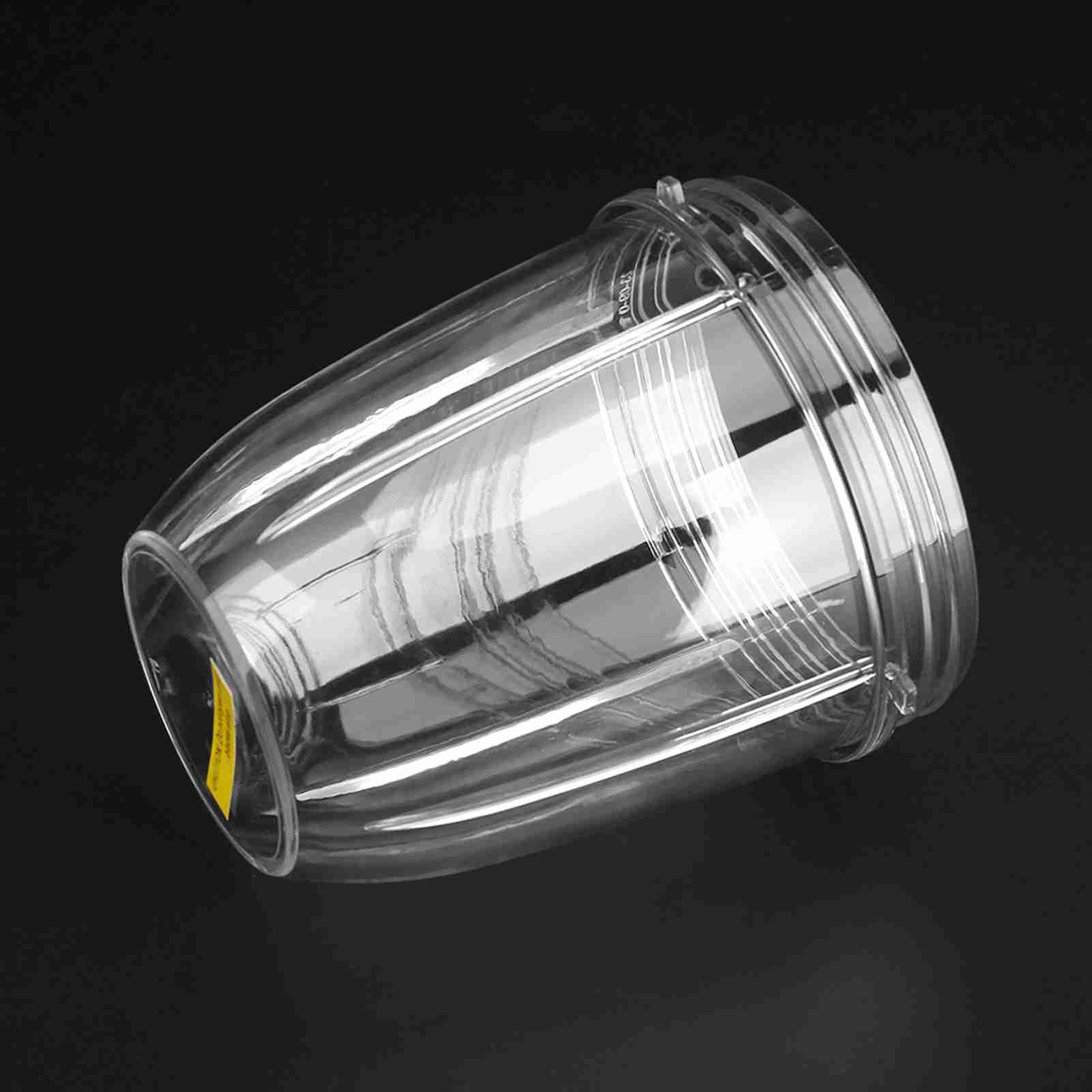 Entsafter Mixer Ersatzbecher 18oz Entsafterbecher Ersatzteile Kunststoff Transparente Tassen Ersatzteil für Mixer | für Extractor 900W