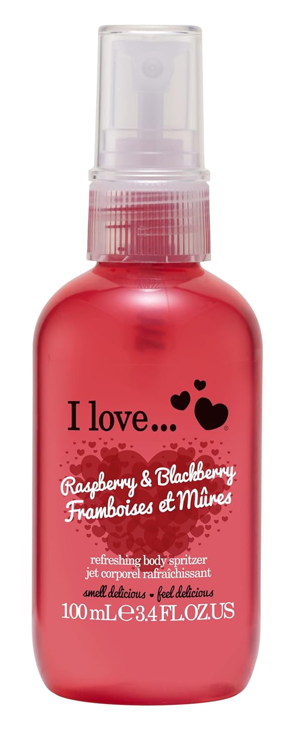 I LOVE Coconut and Cream Refreshing Spritzer - Body Mist Fragrance - Long Lasting Spray with Tropical and Cream Scent - 3.4 oz