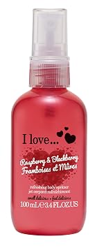 I LOVE Coconut and Cream Refreshing Spritzer - Body Mist Fragrance - Long Lasting Spray with Tropical and Cream Scent - 3.4 oz