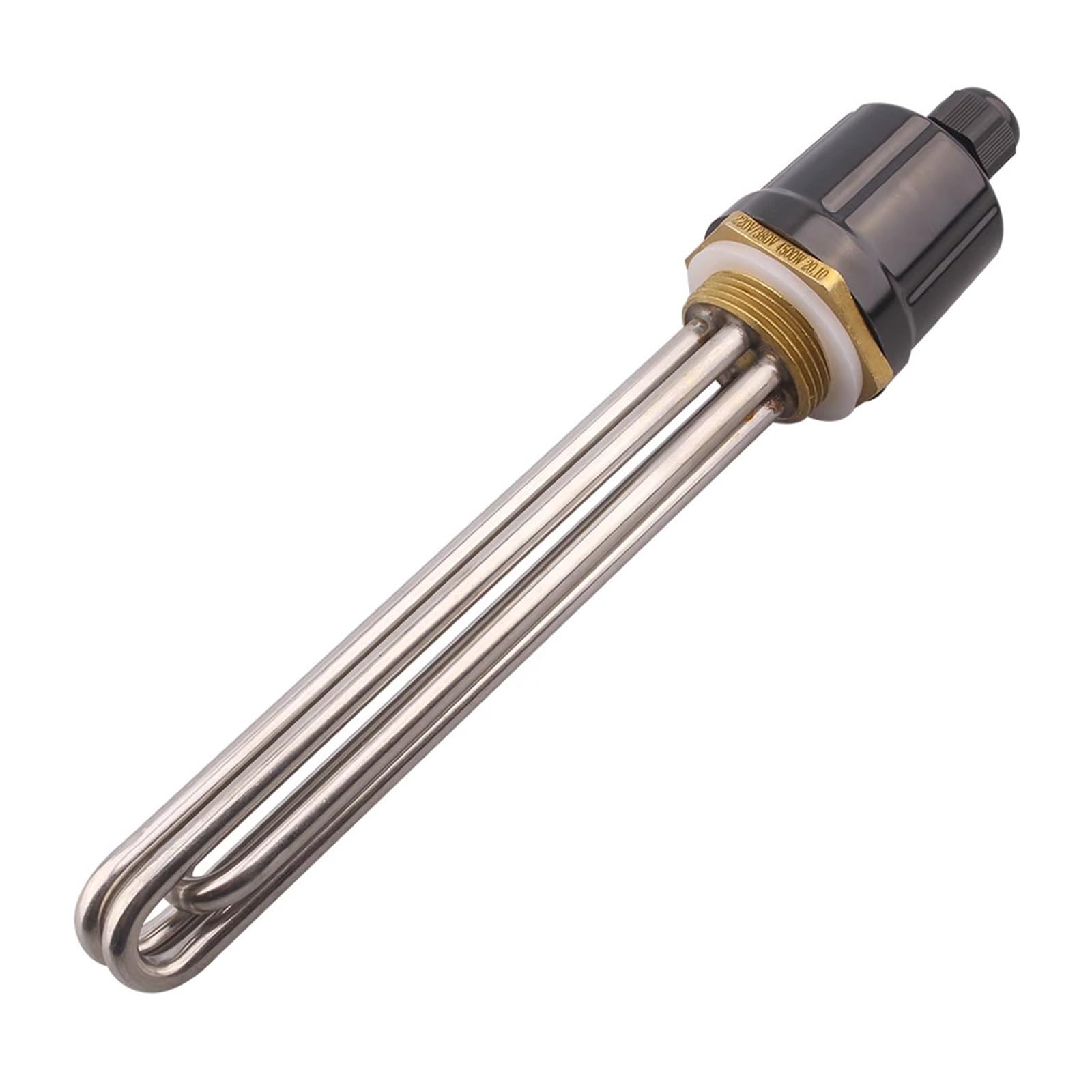 Resistenza riscaldante elettrica 220V/380V DN32/DN40 SUS304(DN32,220V,12KW 340mm)
