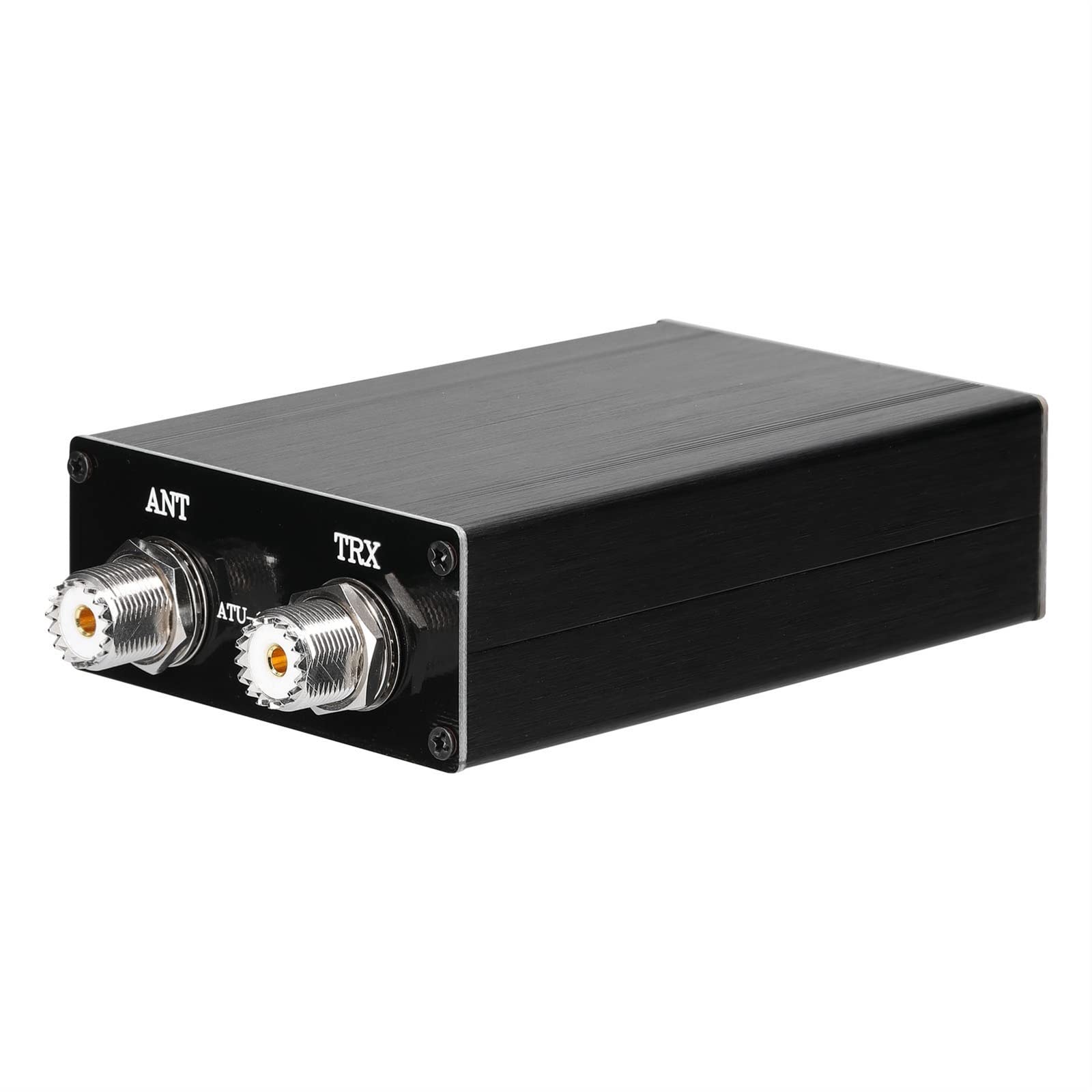 Multimètre numérique intelligent rechargeable ATU-100-0A 1.8-55MHz Mini accordeur d'antenne automatique 0.91 pouces OLED affichage boîtier en alliage d'aluminium avec accordeur d'antenne de batterie 1