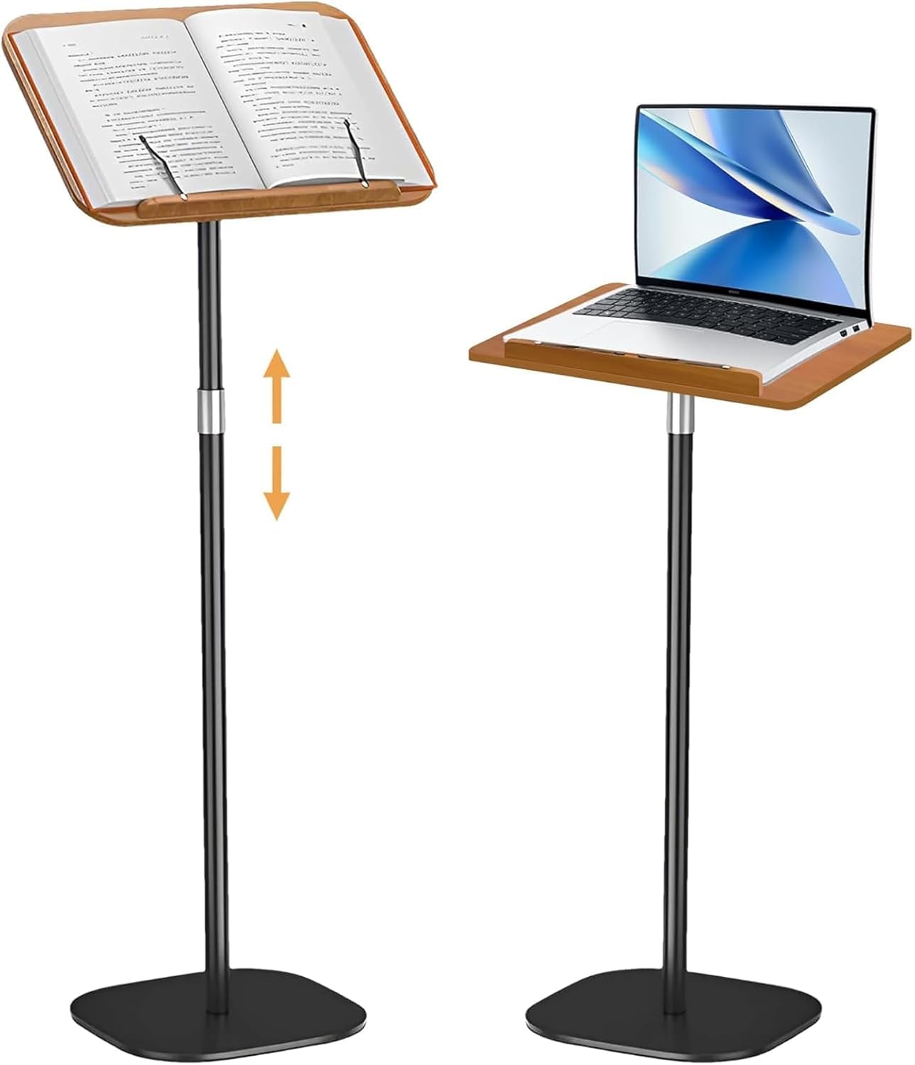 Leggio da tavolo per libri regolabile, wishacc leggio da tavolo per libri Supporto da pavimento