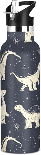 Miniatura 7 de Camouflage Gold Leakproof and BPA Free Reusable Water Bottle with Straw Lid Double-Wall Vacuum Insulation for Gym Sports