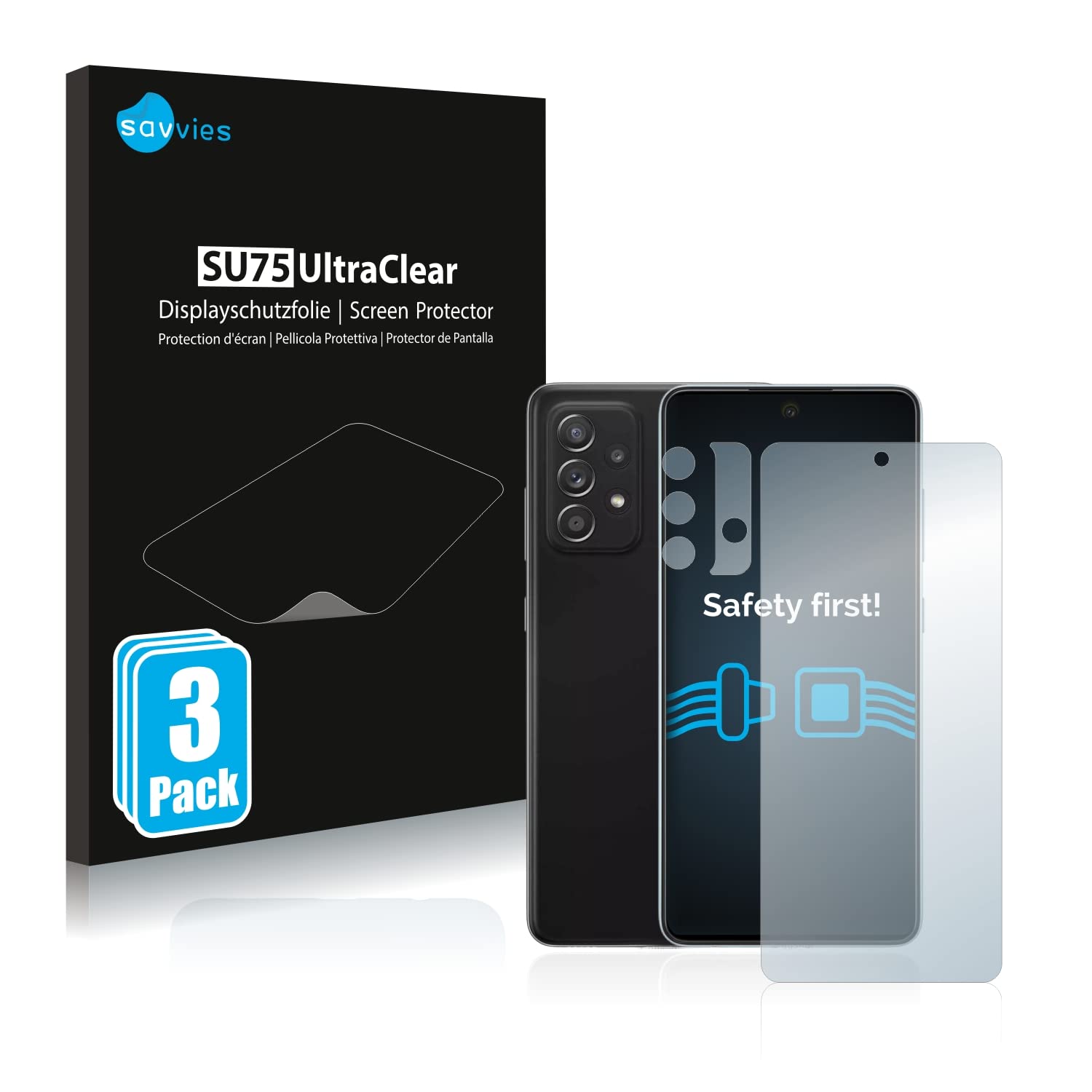 savvies Protection Ecran pour Vivo Y52 5G 6 Pièces - Film Protection Ultra Clair