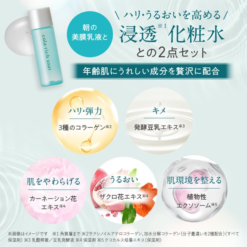Amazon.co.jp: 【公式】 キューサイ コラリッチ ソア 朝のメイクノリ