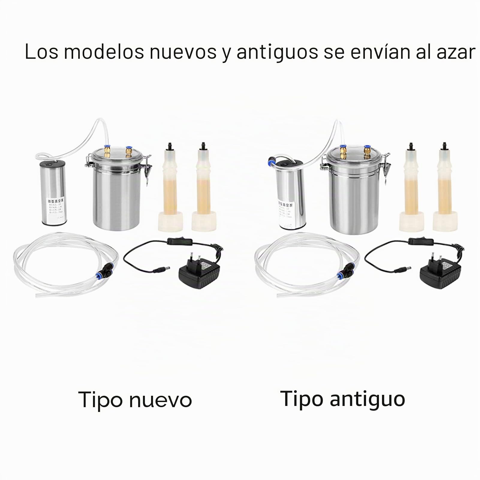 Zerodis 2L Ordeñadora de Vacas Oveja de Ganado de Acero Inoxidable portátil, Ordeñadora de Cabra de Oveja al vacío para el hogar Granja a pequeña Escala(Sheep)