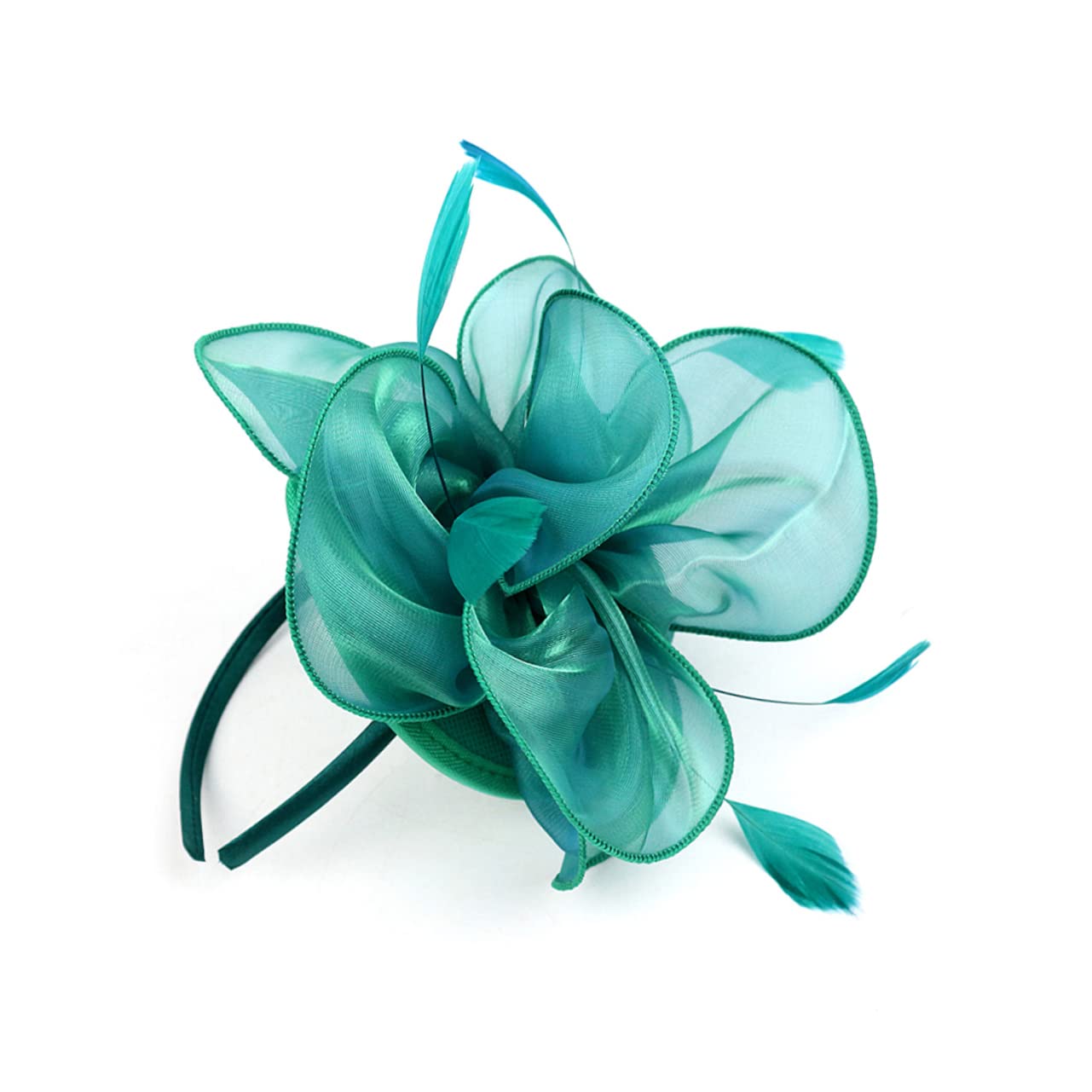 3pezzi Fascinator Organza Accessorio Per Matrimonio e Speciali Headband Per e Ragazze