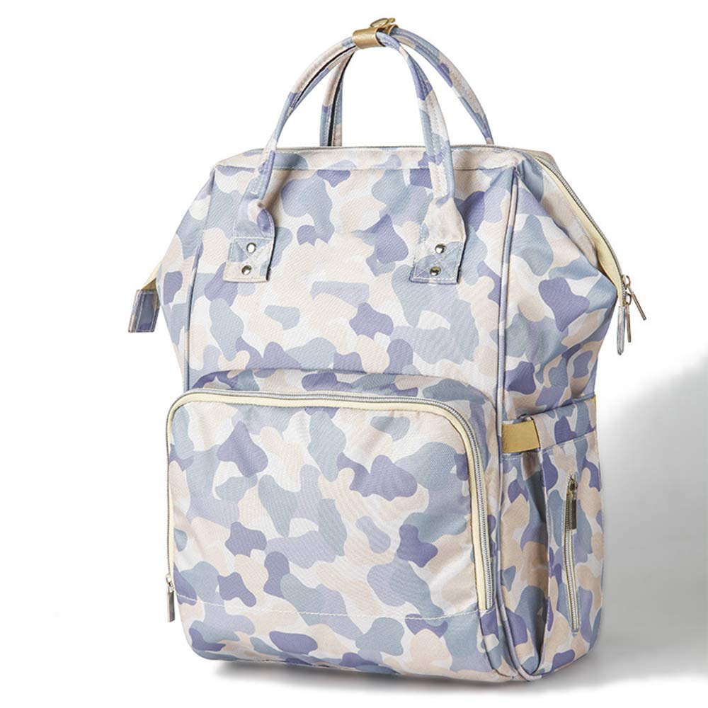 Sac à couches pour bébé imperméable grand format et sac à dos à langer multi-poches voyage
