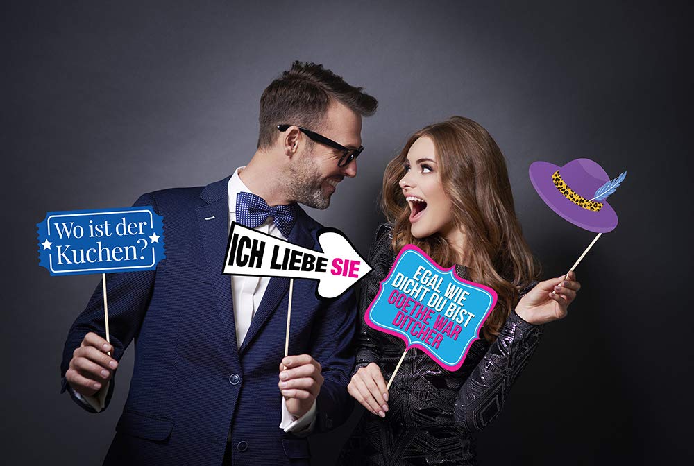 24-teiliges Tennis-Party Fotoprop Set – Selfie-Requisiten Für Sport-Geburtstag & Feiern