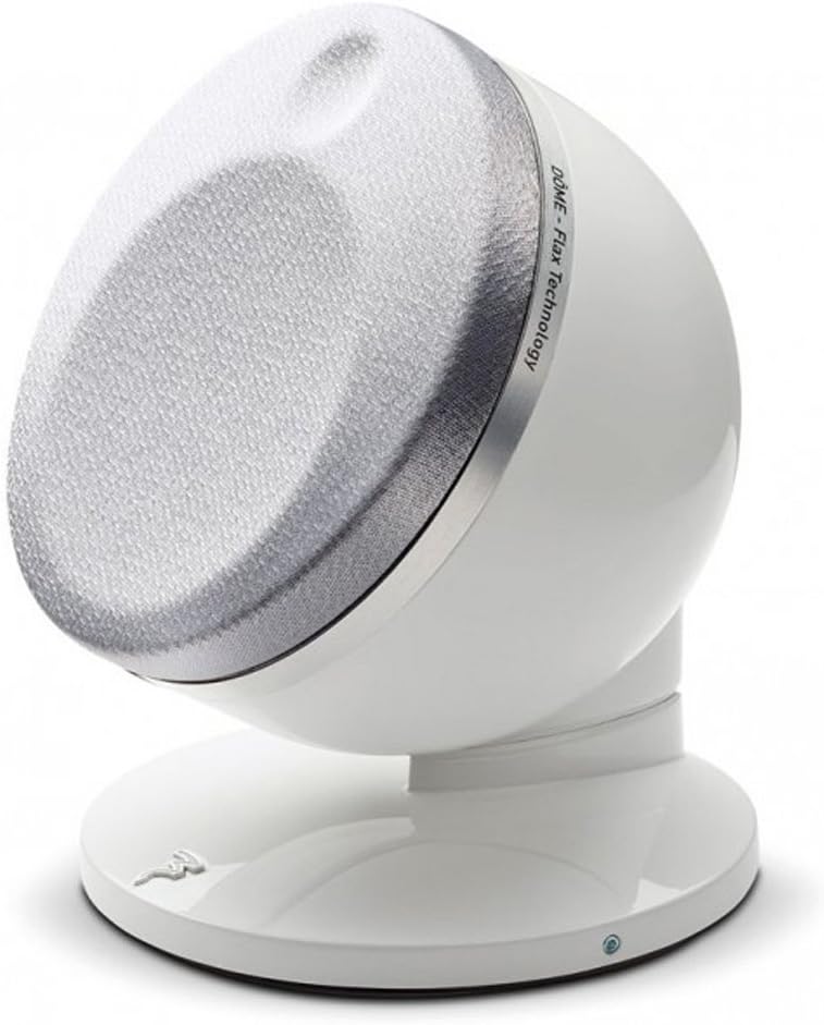 Focal Dome Pack 2.0 Flax 2-Way Compact Sealed Satellite Speaker White (2 Pair)