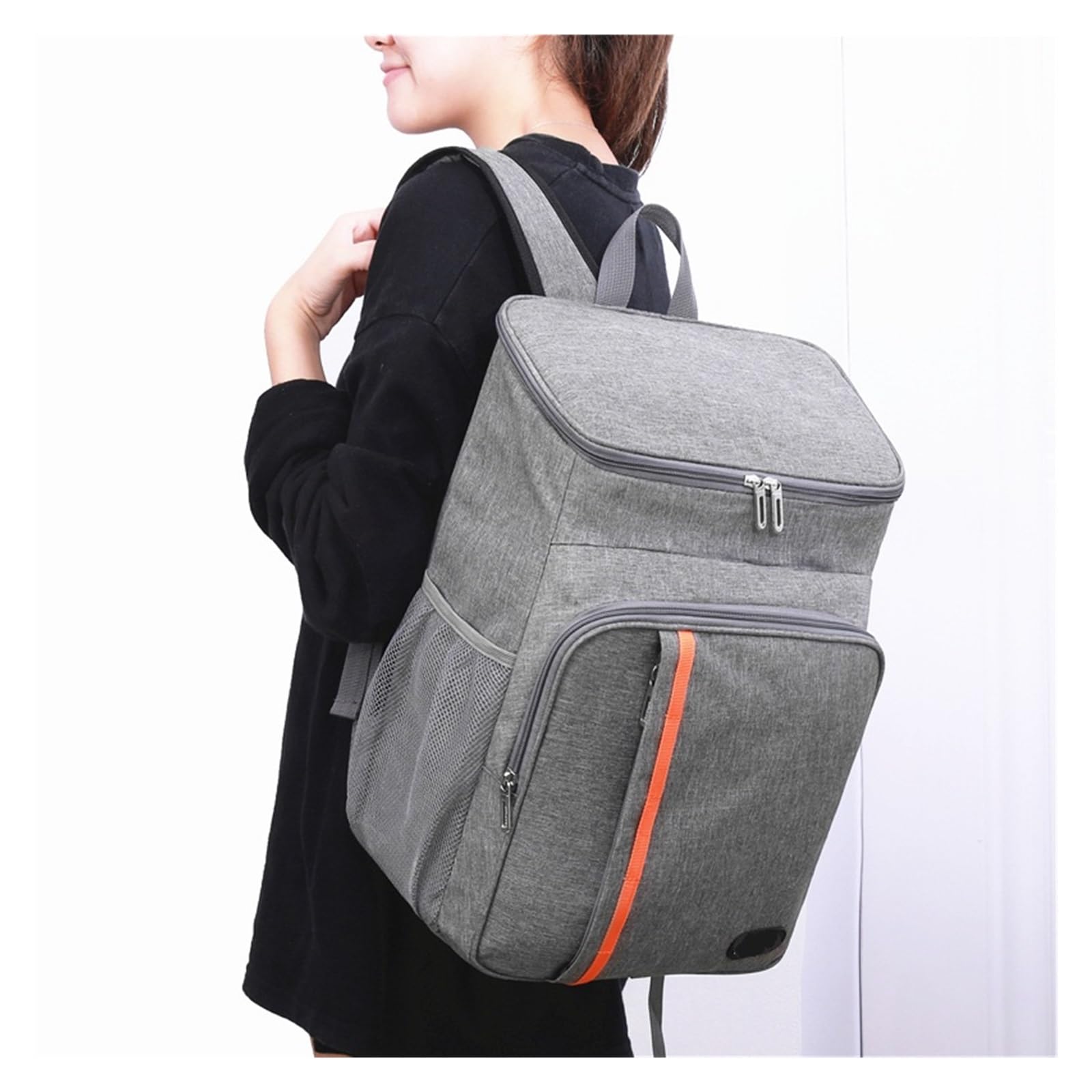 Sac Isotherme Repas Sac à déjeuner thermique Portable de 20l, boîte nourriture, refroidisseur étanche, étui isolé glace, sacs dos Camping Oxford for dîner, glacière