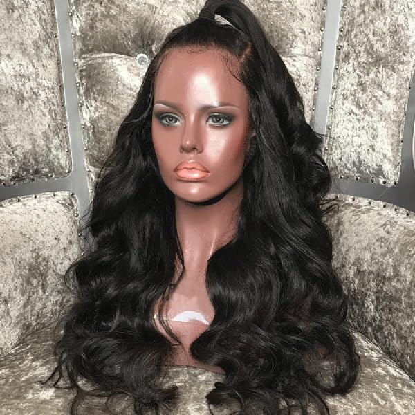 BW Single Knot HD 13x6 Lace Front Wigs Human Hair 250 Density Real HD Lace Frontal Human Hair Wigs (BW Single Knot HD WIG, 30)