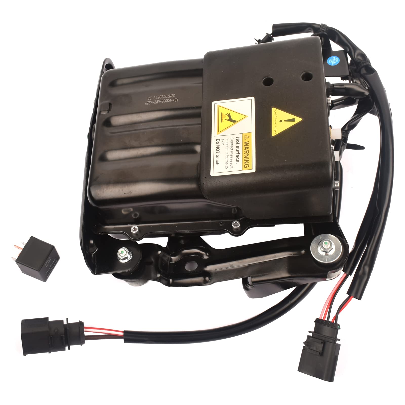 Compressore per sospensioni pneumatiche con alloggiamento 97035815107 97035815111 Compatibile con PORSCHE PANAMERA (970)