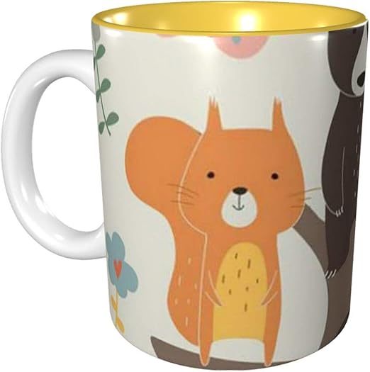 Amazon Co Jp かわいい動物 マグカップ コーヒーマグ セラミック おしゃれ 電子レンジ対応 食洗機対応 330ml 9色 ホーム キッチン Amazon Co Jp かわいい動物 マグカップ コーヒーマグ セラミック おしゃれ 電子レンジ対応 食洗機対応 330ml 9色 ホーム キッチン