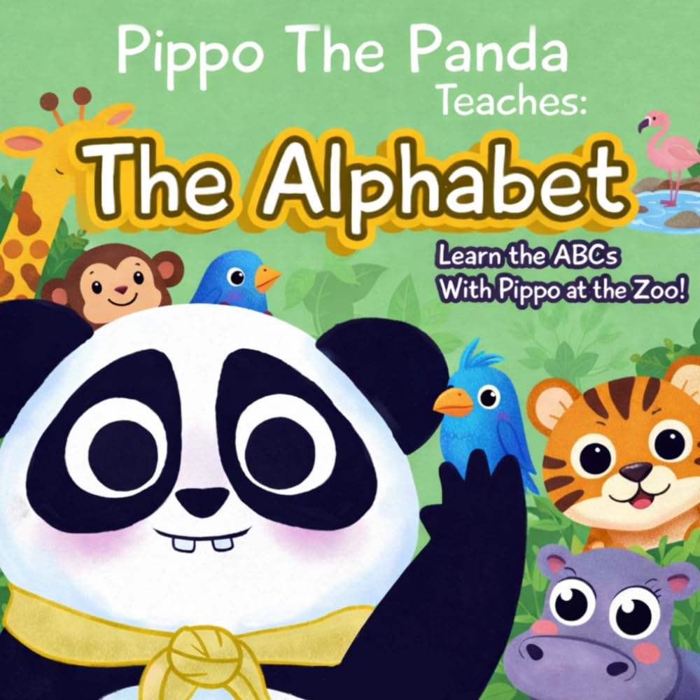 Pippo The Panda Teaches The Alphabet: Read Together and Learn the ABCs With Pippo at the Zoo!