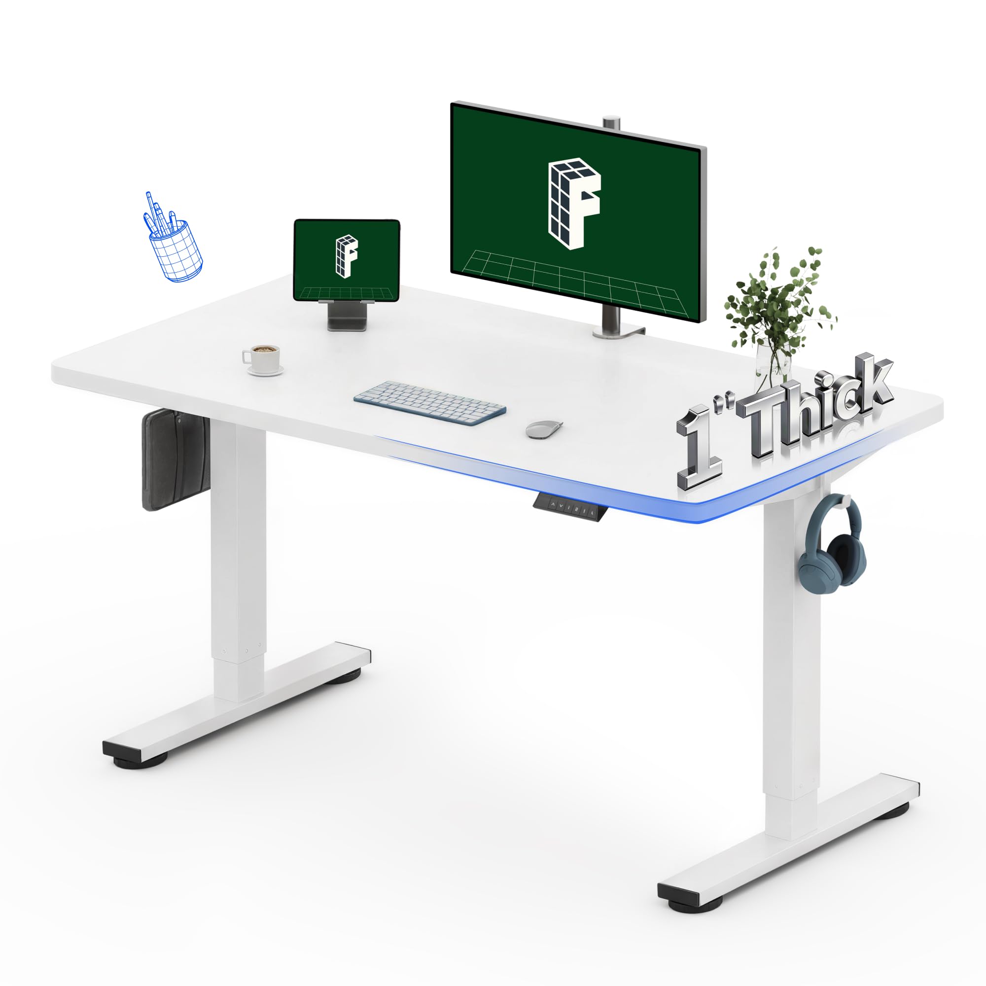 FLEXISPOT  
FlexiSpot V9　エアロバイク Amazon.com: FLEXISPOT 4 Legs Standing Desk 78 x 32 Inch Adjustable