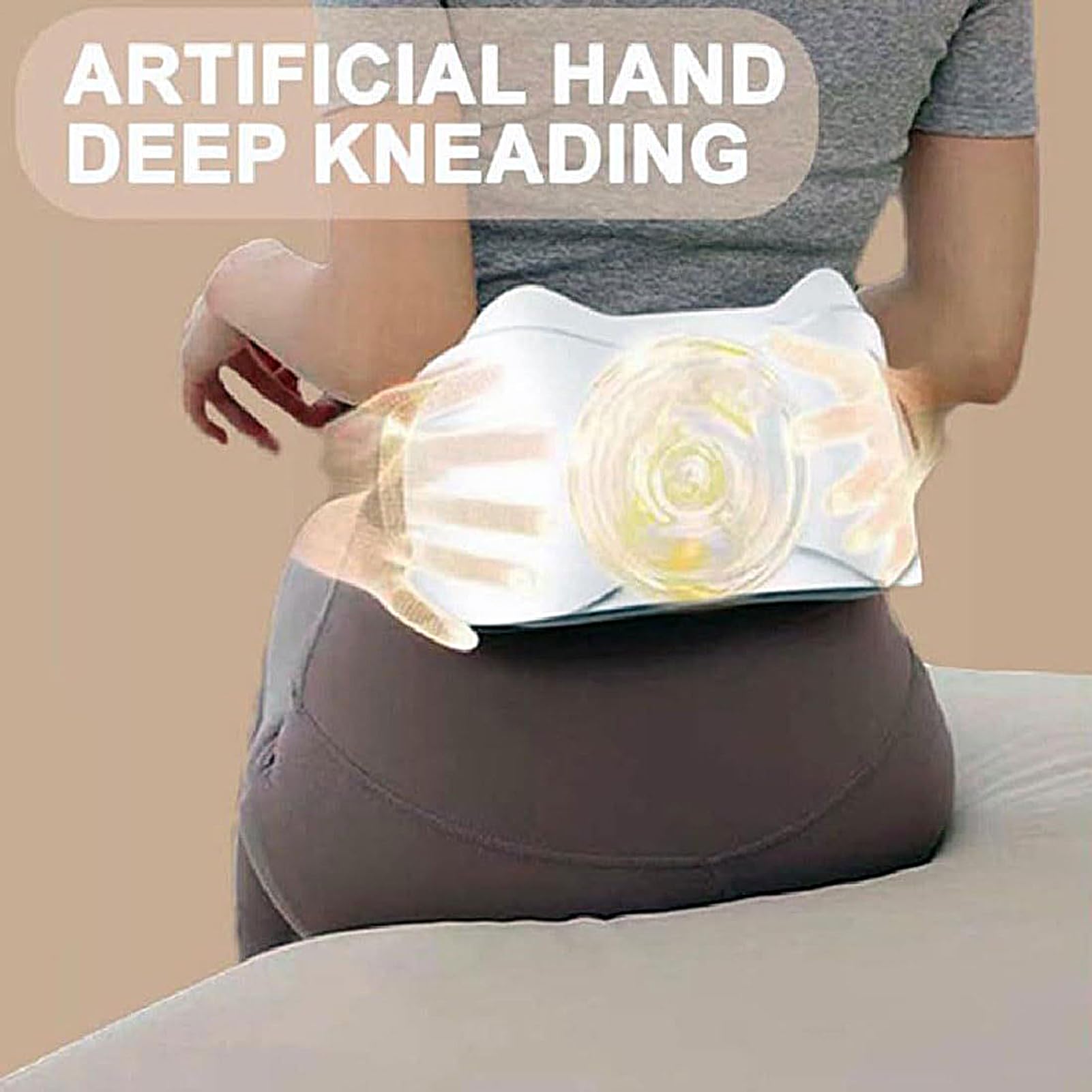 Abdominal Fat Reduction Machine, Anti-Cellulite Massager, Cellulite Removal, Portable Weight Loss Device with 3 Modes, Fat Burner and Deep Tissue Vibration Belt
