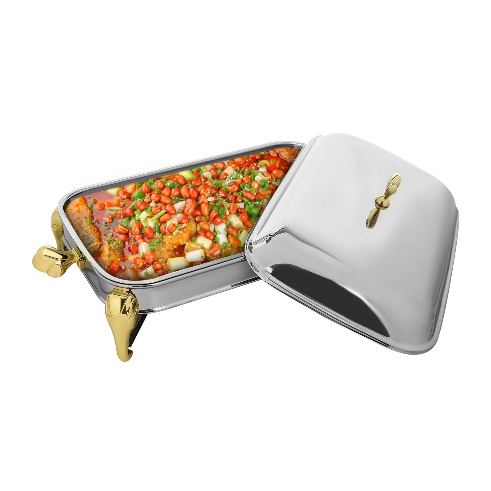 Calentador de Alimentos Chafer de Acero Inoxidable