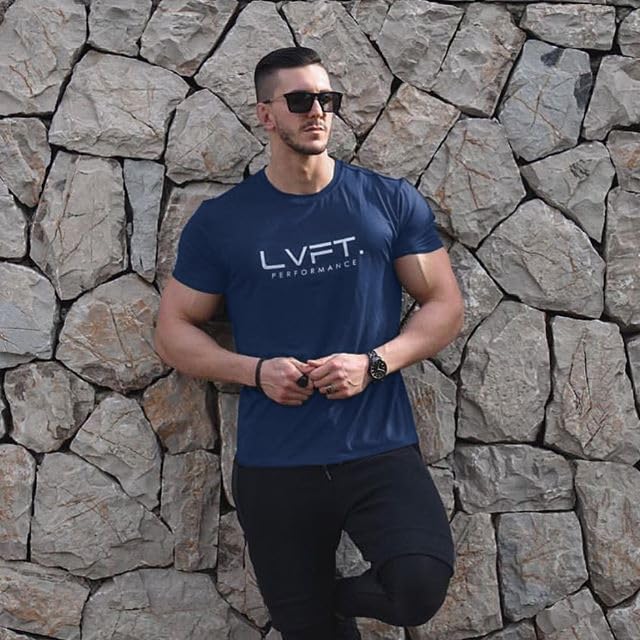 Men's Gym Body Building Sports Running Workout Training Exercise Fitness Tees Shirt3