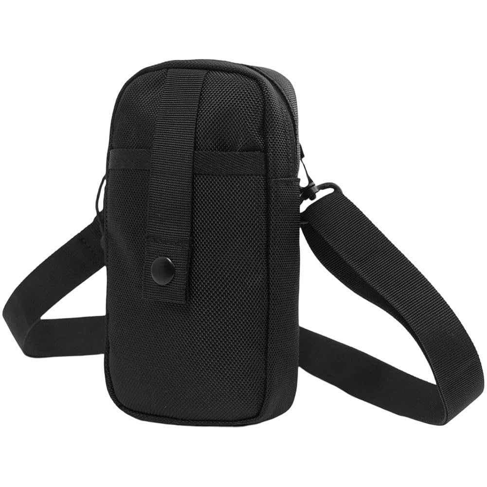 Casiler Oxford Cloth Small Crossbody Bag, Portable Phone Wallet Shoulder Pack for Outdoor Daily Commuting Storage
