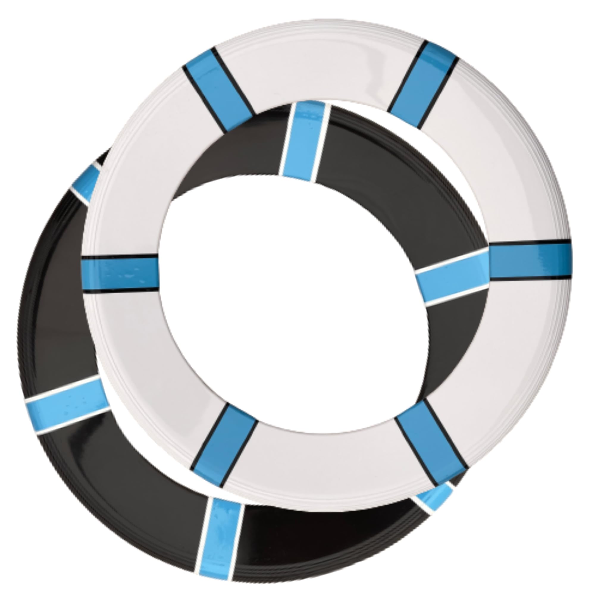 Spin Flyers | Pack of 2 | Advanced Aerodynamics for Graceful, Effortless Flight Disc Shows The Spin | Get Them in Your Favorite Teams Colors