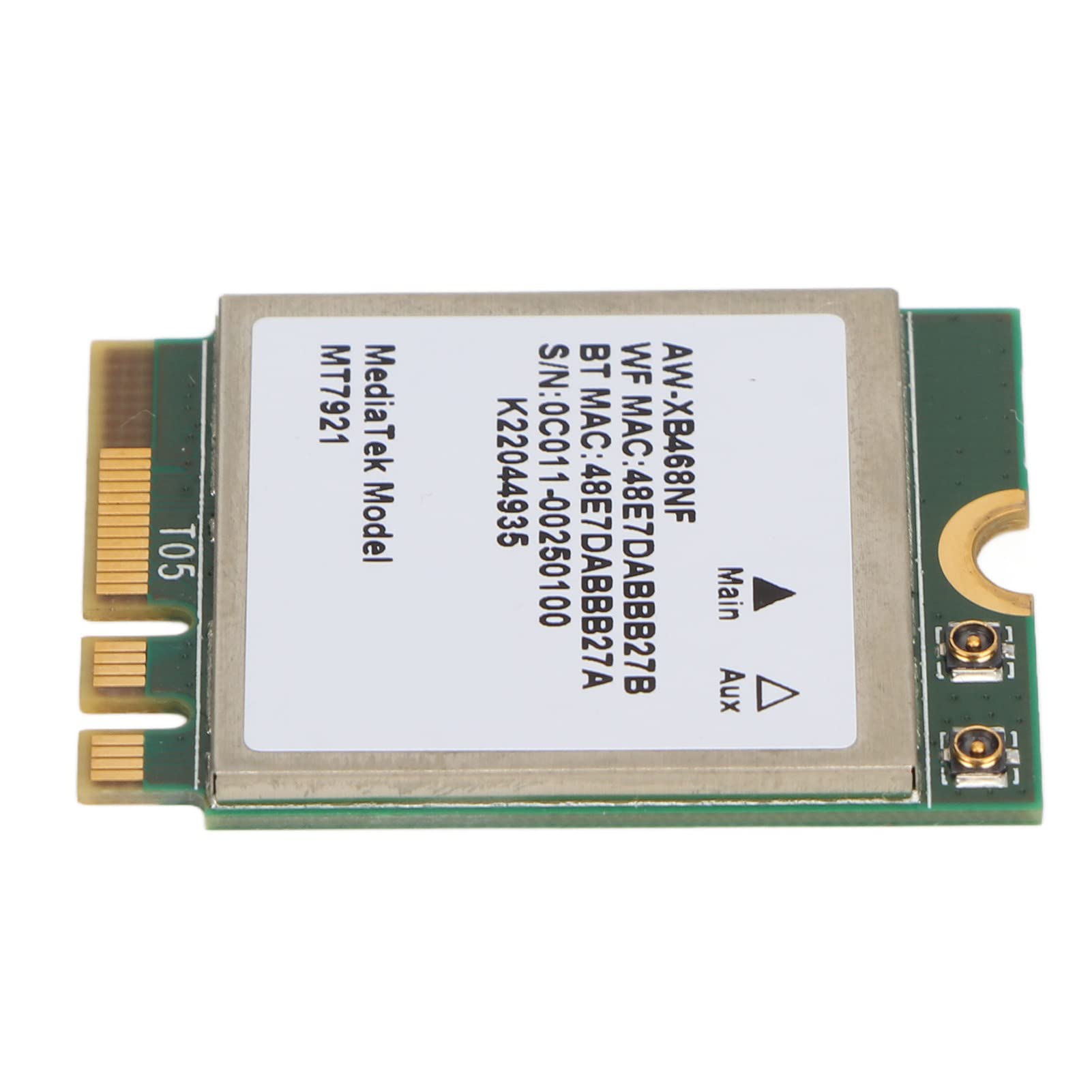 MT7921 NGFF M.2 Band Network Card 1800Mbps High Speed for 10 11