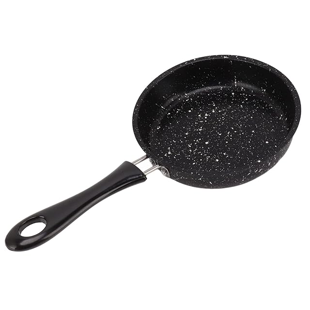 Nonstick Frying Pan Stainless Steel Omelette Pan Fast Even Conduction Non PFOA Induction Fry Pan with Ergonomic Handle